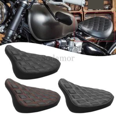Cubierta de cojín de asiento delantero diamante para moto Triumph Bonneville Bobber 2017-2025 Foto 1 de 4