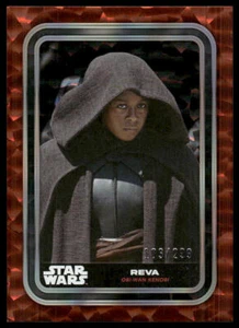 2023 Topps Star Wars #42 Reva Orange Foilboard - Foto 1 di 2