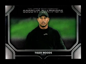 2024 UPPER DECK GOODWIN BLACK GLOSSY #92 TIGER WOODS - Picture 1 of 1