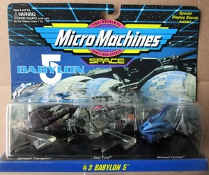 Galoob BABYLON 5 MICROMACHINES SET # 1 2 3 4  Lot of 4 Sets  MOC Sealed - Picture 1 of 4