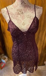Ladies Unbranded Made in Vietnam Women's Purple Intimates Lingerie Night Gown L