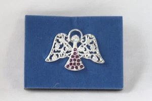 Pin Avon Tac (nuevo) PIN TAC PIEDRA DE NACIMIENTO ÁNGEL CELESTIAL - FEBRERO - Imagen 1 de 2