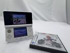 Nintendo 3DS Console white EXC tested working with Mario cart F/S Used Japan