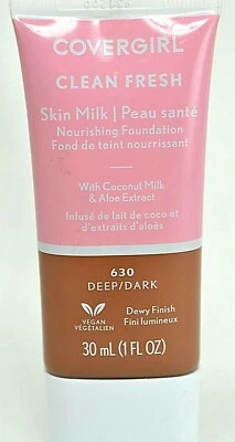 Covergirl, Clean Fresh Skin Milk Foundation, Deep/Dark, 30 ml (1 fl. oz.) - Image 1 of 2