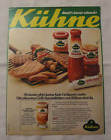 O.1 Kühne Werbung aus Zeitschrift Werbung Lebensmittel Zeitung