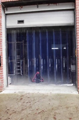 PVC -Streifenvorhang Lamellenvorhang  30 er Lamellen Bausatz - Bild 1 von 4