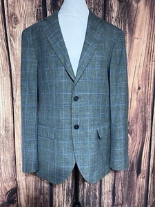 Loro Piana Plaid Summertime Santorelli Soft Blazer Italy Wool 40R Suit Jacket - Picture 1 of 10