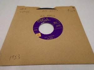 Pete Hanley Big Mamou/Should You Change Your Mind 45 RPM Okeh Records VG  - Picture 1 of 2