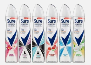 Anti-perspirant Deodorant Sure Nonstop Protection 72H All Day Protection, 250ml - Picture 1 of 8