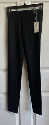 VINCE NWT Black Pull On Women's  Leggings Pants XS Style VR74821720 - Image 1 of 4