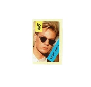 Vintage Rare Jason Donovan Sticker Israel Hebrew Australia Music - Picture 1 of 2