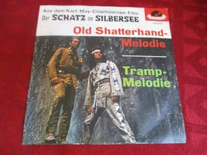 7" 45rpm OST MARTIN BÖTTCHER Winnetou Old Shatterhand-Melodie / Tramp-Melodie  - Picture 1 of 1