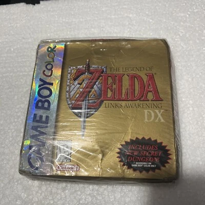 Factory sealed damaged Legend of Zelda: Link's Awakening DX Game Boy Color - Image 1 of 4