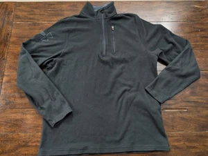Pullover UA Suelto Polar 1/4 Cremallera M/M | Suéter Táctico de Ocio Deportivo Gris Oscuro - Imagen 1 de 8