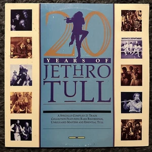 20 Years Of Jethro Tull 2LP Vinyl Record 1988 Chrysalis Compilation Ian Anderson - Picture 1 of 7