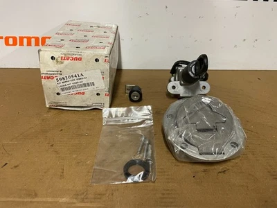 DUCATI 848 1098 &1198 IGNITION LOCK SET   (NEW) See Fitment Chart - Image 1 of 4