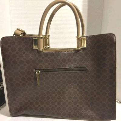 Bolso de Mano Ivanka Trump Monograma Imitación Cuero Profesional Carrera Foto 1 de 4