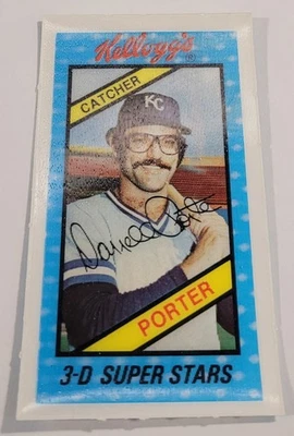 1980 Kellogg's #12 Darrell Porter Kansas City Royals - Image 1 of 2