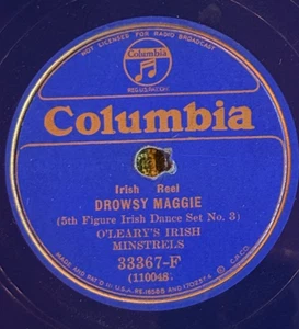 Columbia 33367-F Ferry O'Brien/O'Leary's Irish Minstrels 1933 E 78rpm IRISH - Picture 1 of 4