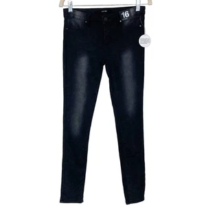 NWT Joe's Jeans Big Girls' Black Sophia Skinny Jeans Denim Jegging Slim Size 16 - Picture 1 of 14