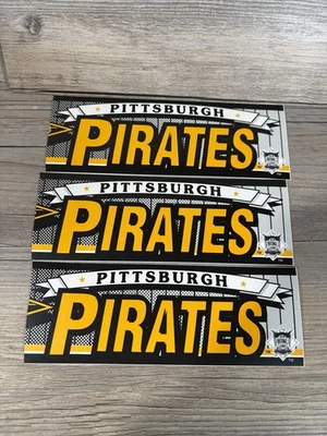 Vintage Wincraft Pittsburgh Pirates Bumper Sticker Decal Baseball MLB - MODIFIED - Image 1 of 4