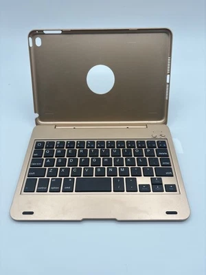 Gold Bluetooth Keyboard Case for Tablet - Used - Good Condition - Image 1 of 4