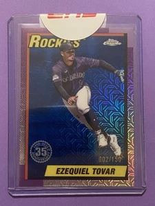 EZEQUIEL TOVAR (002/150) (1990 RIFRATTORE MOJO BLU SP) 2025 TOPPS SERIE 2 - Foto 1 di 2