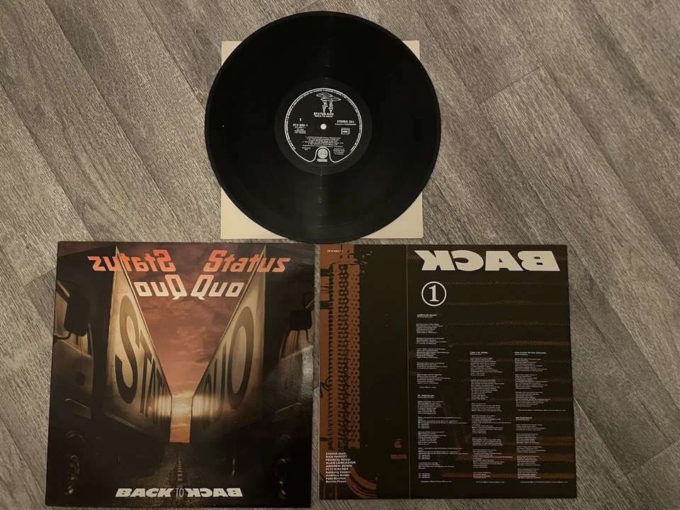 status quo Back To Back Hard Rock Métal 1983  - Photo 1/4