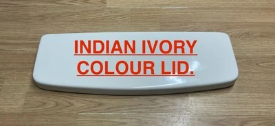 Toilet Cistern Lid = INDIAN IVORY COLOUR, SHIRES BS-1125,  549x187mm, RC-41-2 - Image 1 of 4