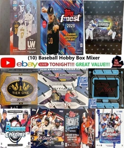Baltimore Orioles Break 290 EMANATE Topps Chrome 2025 Hobby Box Mixer FOTL - Bild 1 von 1