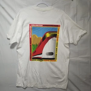 Vintage 1996 Marlboro Unlimited - Pipestone Pass - Pocket T-Shirt - XL - Bild 1 von 8
