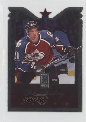 1995-96 Donruss Elite Die-Cut Peter Forsberg #39 HOF - Image 1 of 2