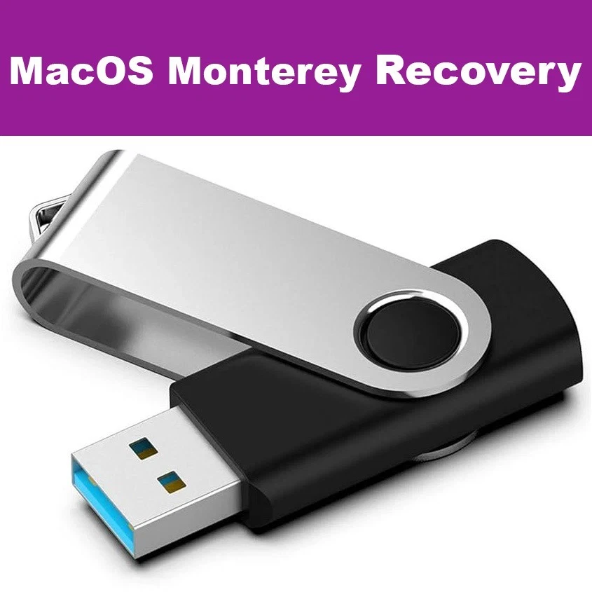 Apple MacOS Monterey Recovery Reinstallation Install USB - Image 1 of 1