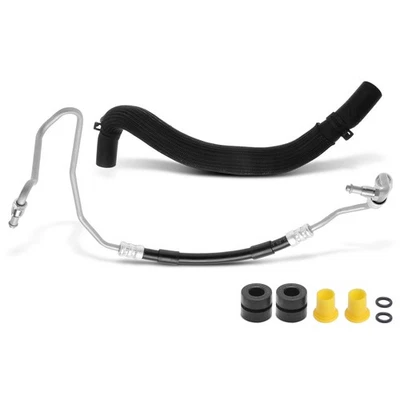 2x Power Steering Reservoir&Pressure Line Hose Assembly for Jeep Wrangler 12-17 - Image 1 of 4
