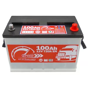 BATTERIA CAMION TRATTORE CAMPER SPEED 100 Ah 720A = FIAMM AKUMA G28100 - Foto 1 di 9