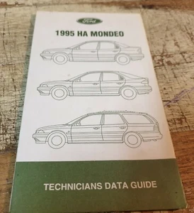 1995 FORD HA MONDEO   Factory  Technicians Data Guide  - Picture 1 of 2