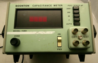 Boonton Electronics Capacitance Meter Model 72BD **Power On/UNTESTED** - Image 1 of 4