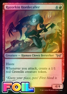 x1 Razorkin Hordecaller DSK Duskmourn MTG 152 LÁMINA POCO COMÚN M/NM 1x - Imagen 1 de 1