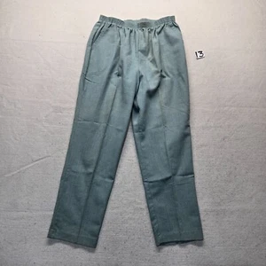 Blair Pants Solid Green Stretch Adult Women's Size 16 - Picture 1 of 10