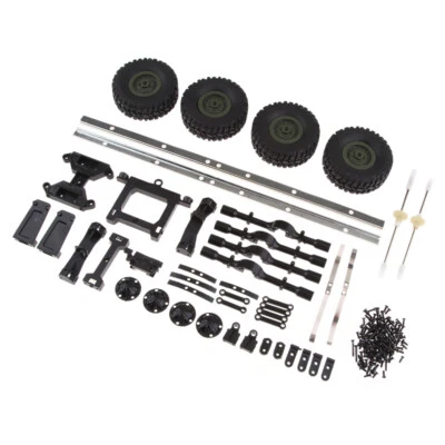 Kit completo telaio per rimorchio per accessori fai-da-te per camion WPL 1/16 - Immagine 1 di 4