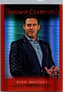 Goodwin Champions 2021 Upper Deck #38 Ryan Whitney platino naranja prisma #/399 - Imagen 1 de 2