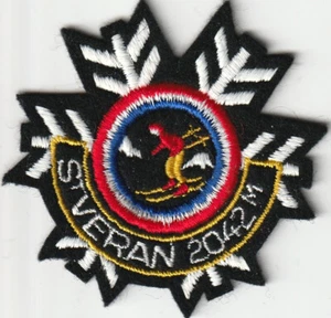 St Veran Frankreich Souvenir Ski Patch - Bild 1 von 1