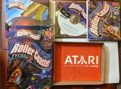 RollerCoaster Tycoon 3 (PC, 2004) - Big Box Version Used - Image 1 of 2