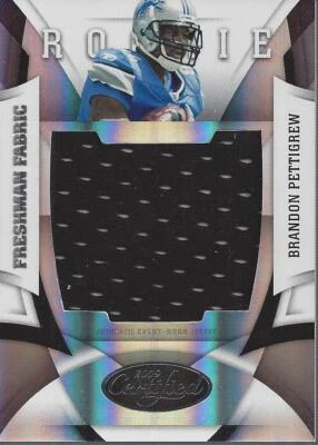 2009 Certified Freshman Fabric Jumbo #231 Brandon Pettigrew Jersey /100 - NM-MT - Image 1 of 2