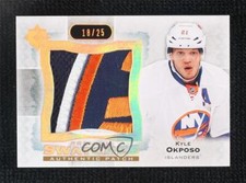 2013-14 Ultimate Collection Premium Swatches 18/25 Kyle Okposo #PS-KO Patch