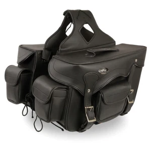 Milwaukee Cuero SH666ZB Grande Negro 2 Correas PVC Tiro Sobre Reflectante - Imagen 1 de 6