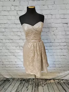 SR239 DESSY 2865 TALLA 8 OSTER $320 DAMA DE HONOR FORMAL FIESTA GRADUACIÓN VESTIDO - Imagen 1 de 9