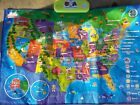 BEST LEARNING iPoster My USA Interactive MAP- 4227 TESTED WORKING Talking Map
