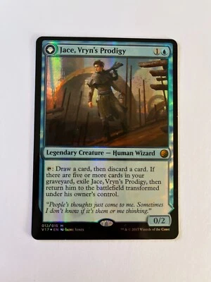 Magic the Gathering MTG Jace, Vryn's Prodigy x1 FOIL Card NM/M FTV Transform - Image 1 of 2