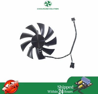 87MM PLA09215B12H Graphics Card Cooling Fan For HP OEM GeForce RTX 3060 ITX Fan - Image 1 of 2